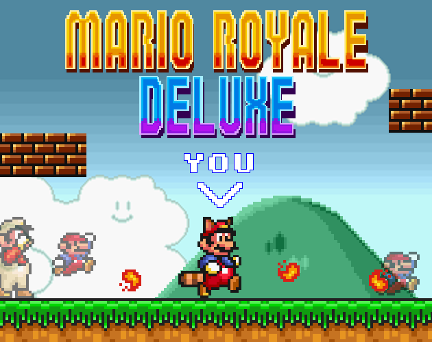 Super Mario Bros Battle Royale Game Releases for Free