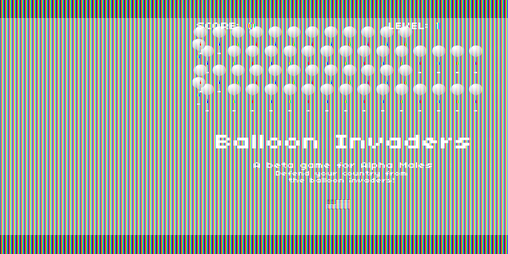 Cover image for Balloon Invaders