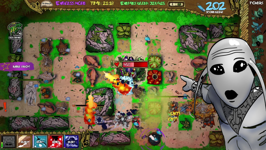 My first game Dino V. Xeno Tower Defense, releases on the 24th on