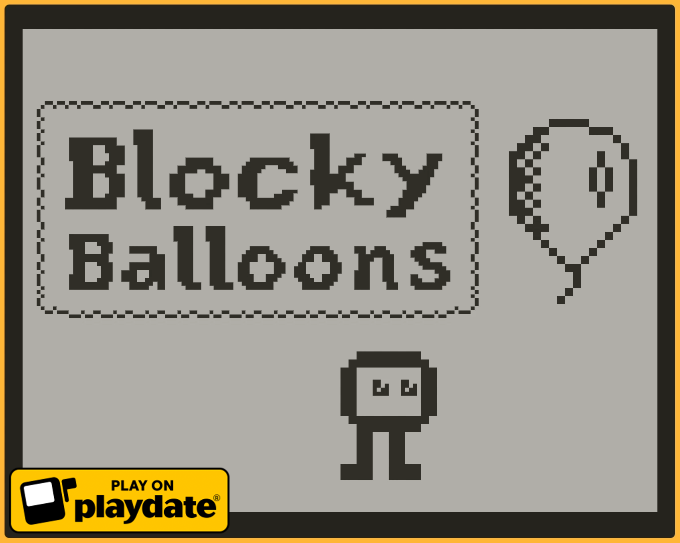 Blocky Balloons (for Playdate)