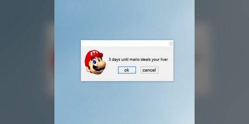 Cover image for Mario Steals Your Liver but real (C#)