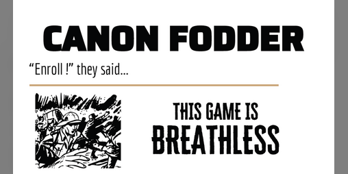 Cover image for CANON FODDER