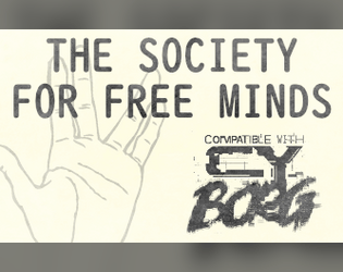 THE SOCIETY FOR FREE MINDS   - G-MEN and Aliens for your next CY_BORG game 