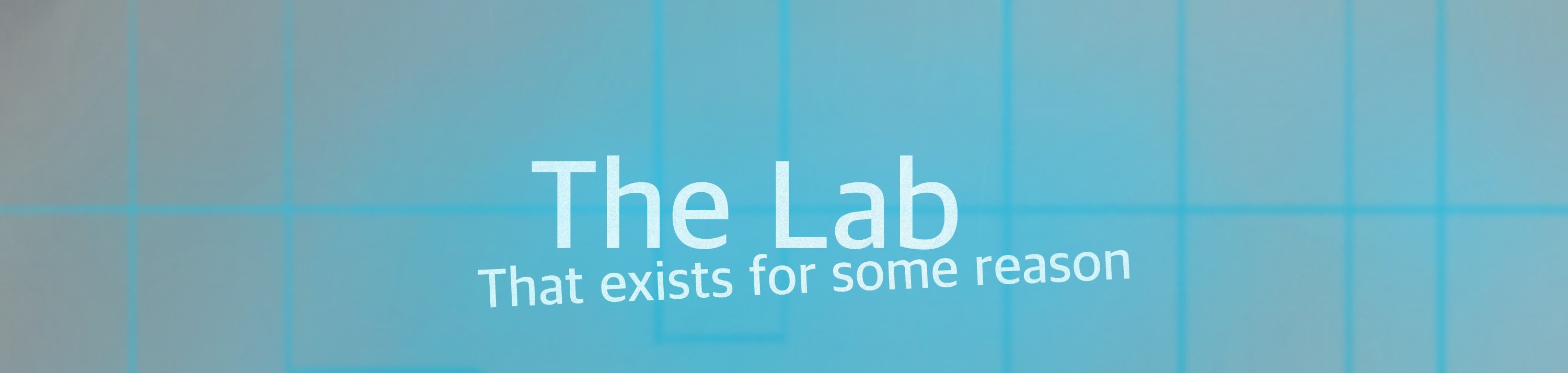 The Lab that exists for some reason