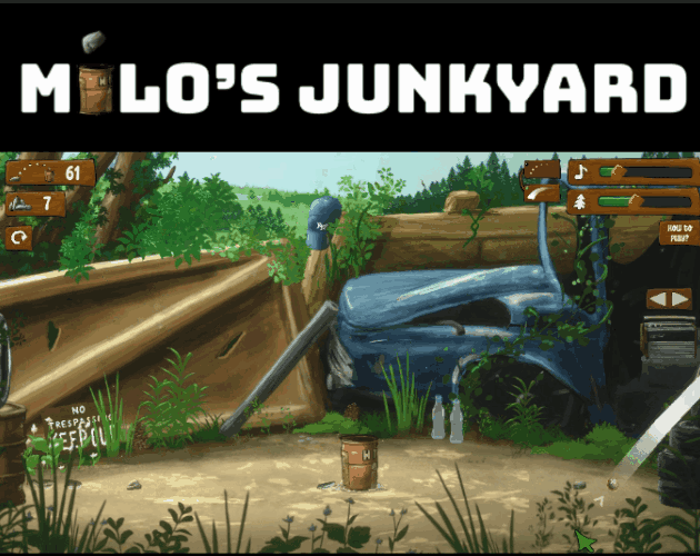 Cover image for Milo's Junkyard