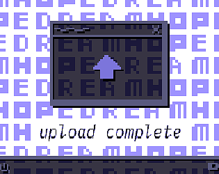 upload complete