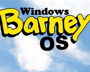 barney logo font