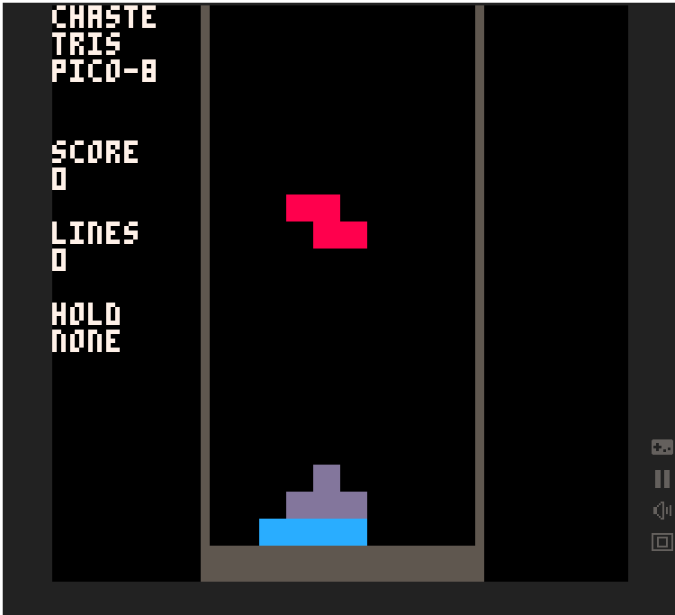 PICO-8 Chaste Tris