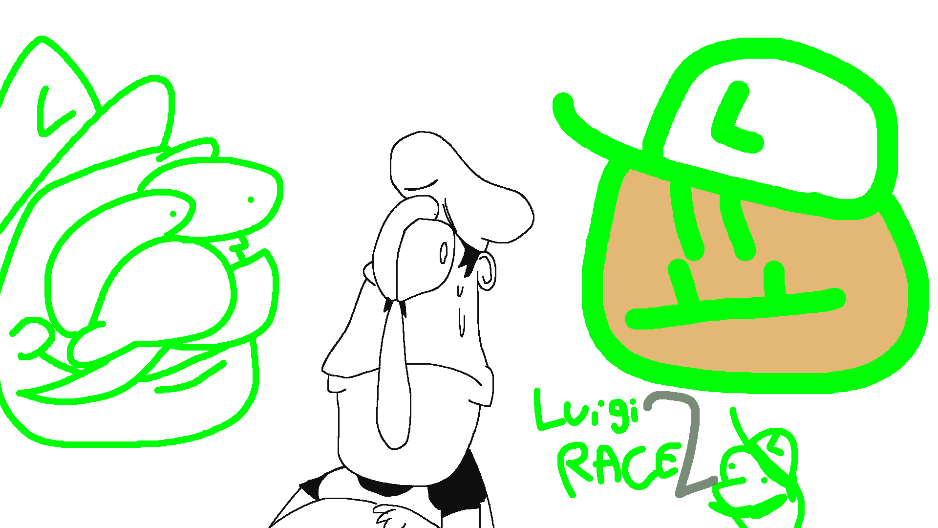 Luigi Race 2 (Pizza Tower Grinch Race Reskin 2)