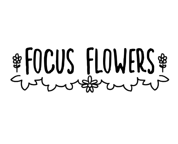 focus flowers