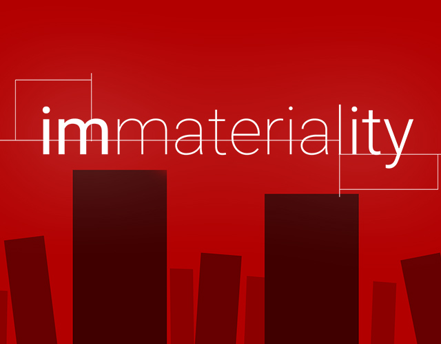 Cover image for Immateriality
