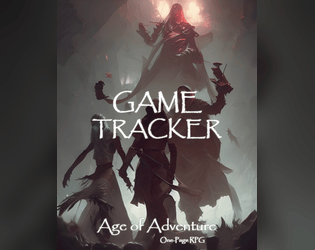 Age of Adventure RPG - Game Tracker  