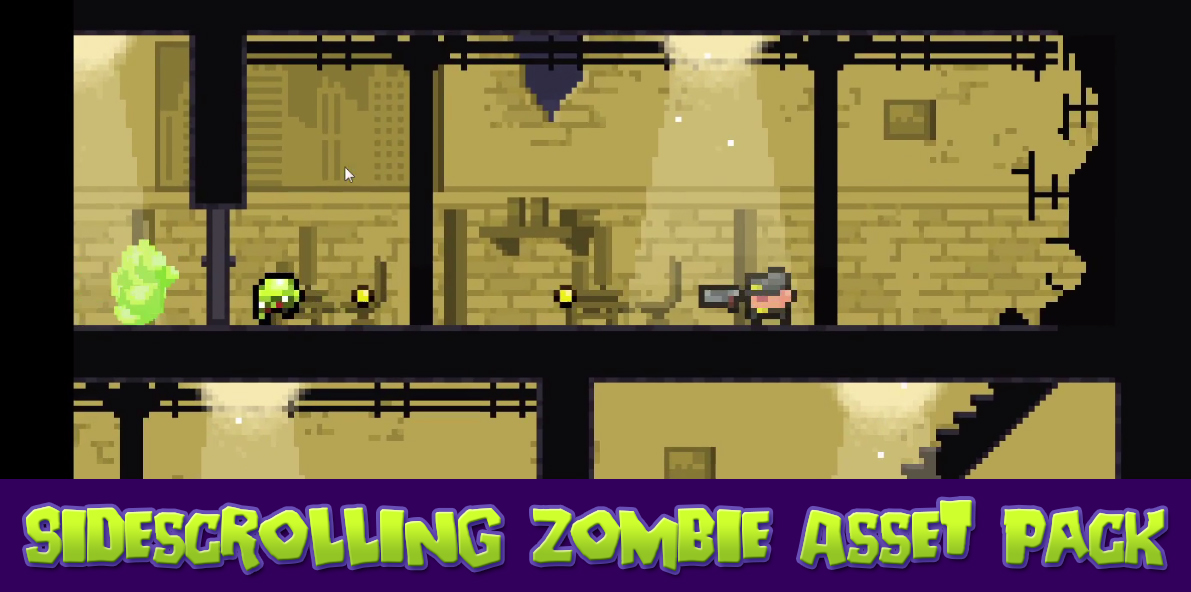 Zombie Sidescrolling Asset Pack