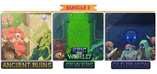 Epic RPG World - Bundle 2 (Ancient Ruins, Sewers and Old Prison)