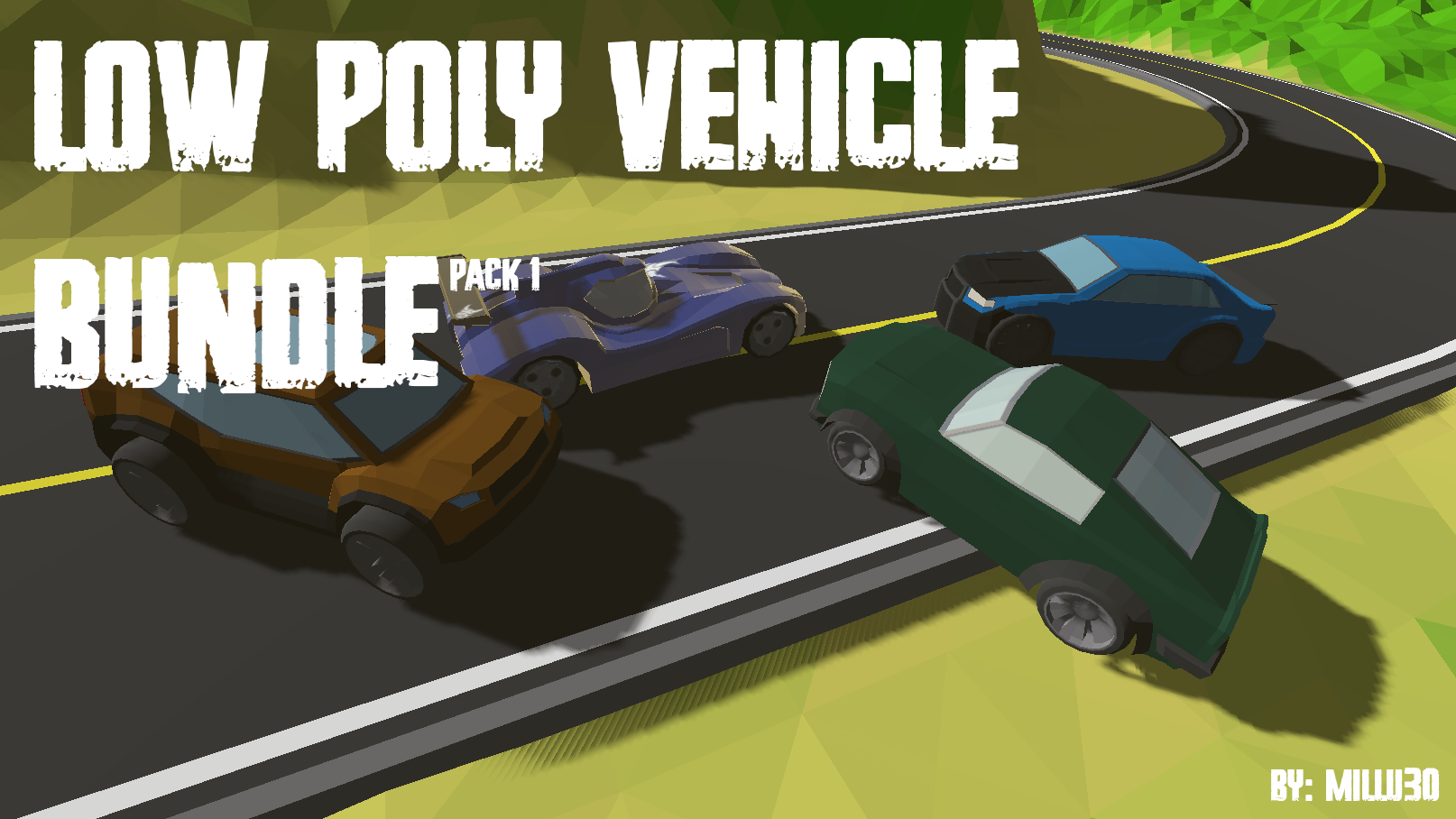 Low Poly Vehicle Bundle #1
