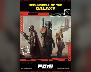 STAR WARS Scoundrels of the Galaxy - TTRPG!  