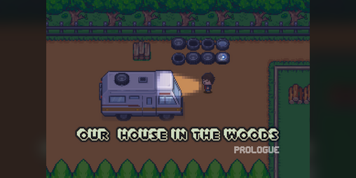 Cover image for Our house in the woods