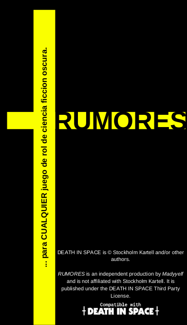Cover image for Rumores para Death in Space