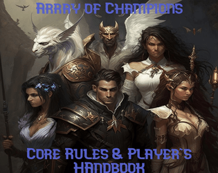 Array of Champions Core Rules and Player's Handbook  