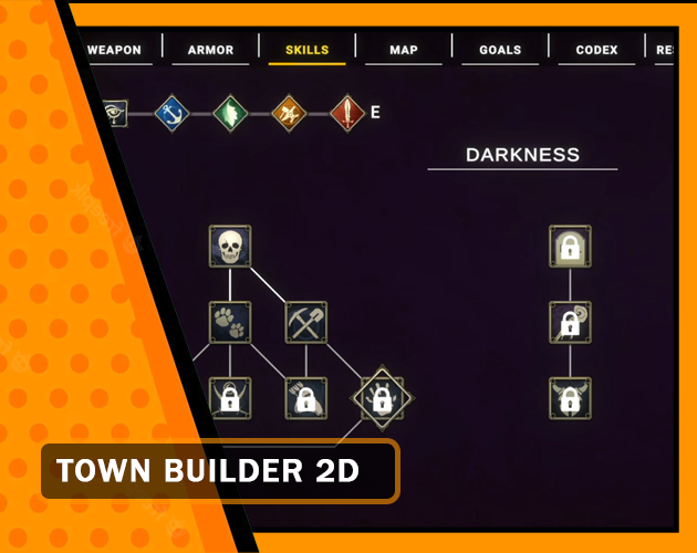 GOW style SKILL TREE