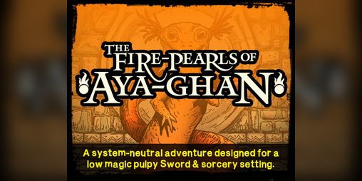 Cover image for The Fire-Pearls of Aya-Ghan