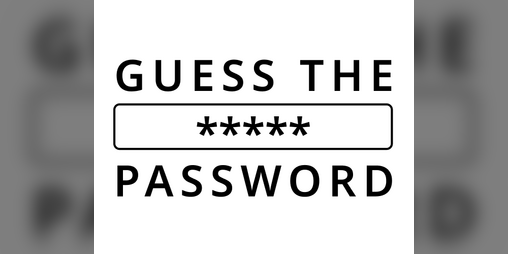 Cover image for Guess The Password