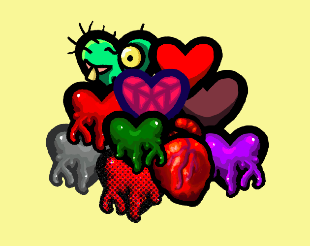 Mix of Hearts by Creativeart818