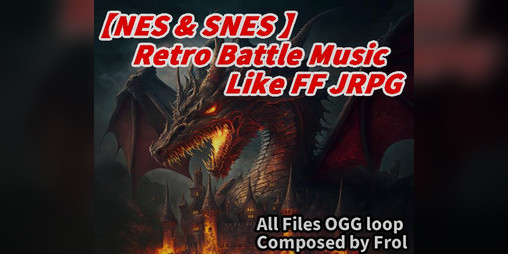 Cover image for 【NES&SNES】Retro Battle Music Like FF JRPG