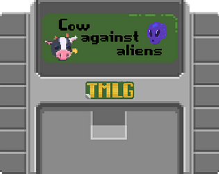 Cow against aliens