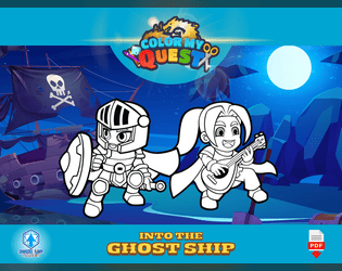 Color My Quest: Into the Ghost Ship  