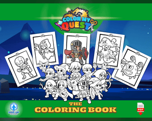 Color My Quest: The Coloring Book  