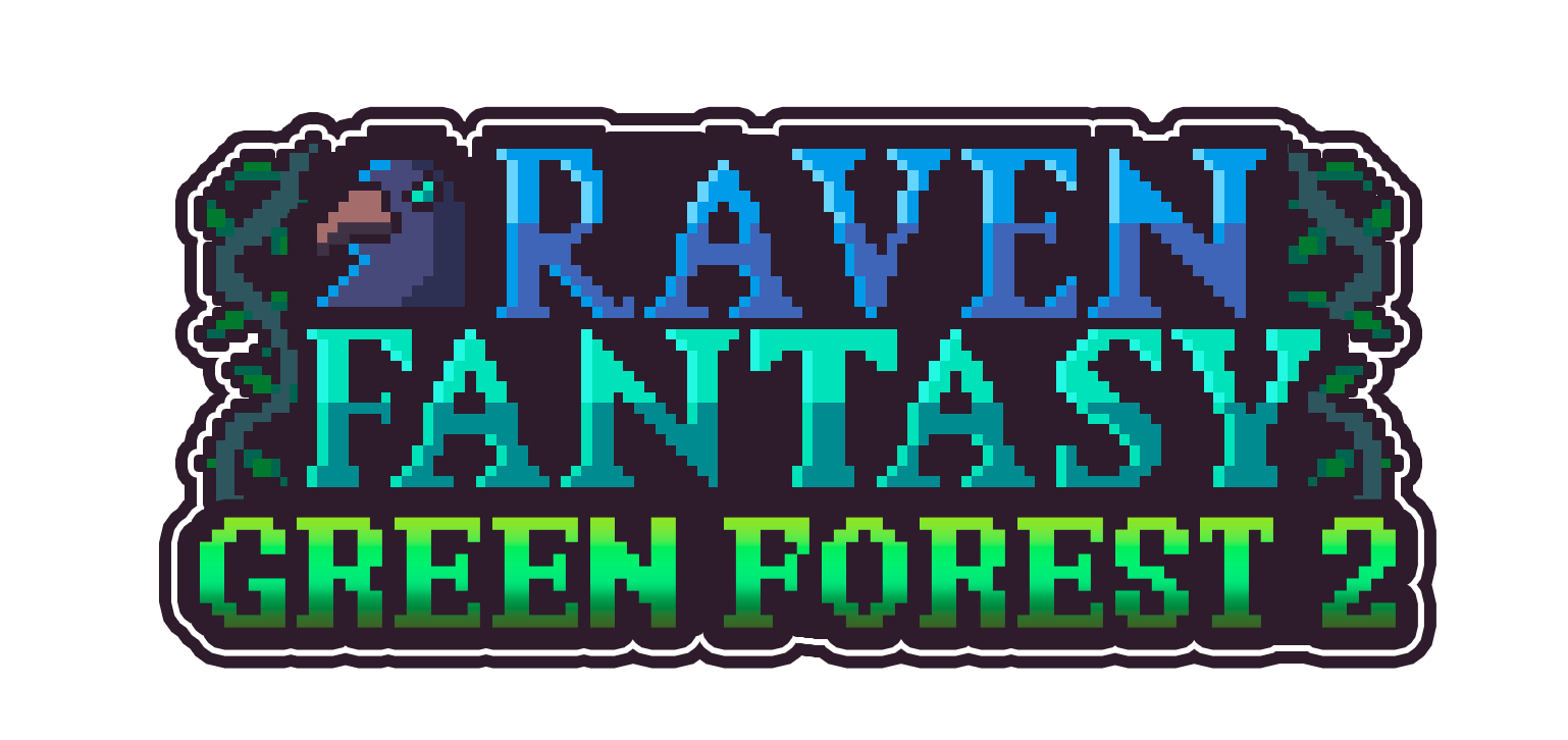 Raven Fantasy - 2D PixelArt Tileset and Sprites - Green Forest 2