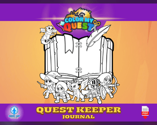 Color My Quest: The Quest Keeper Journal  