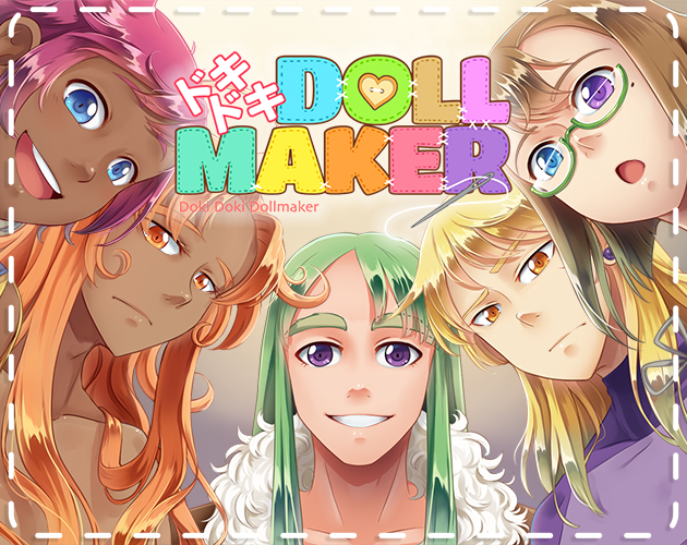 All-ages BL game Doki Doki Dollmaker is Live on Kickstarter