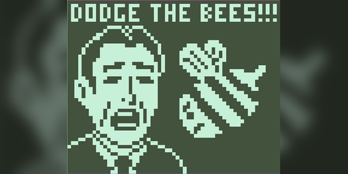 Cover image for Dodge The Bees!!!