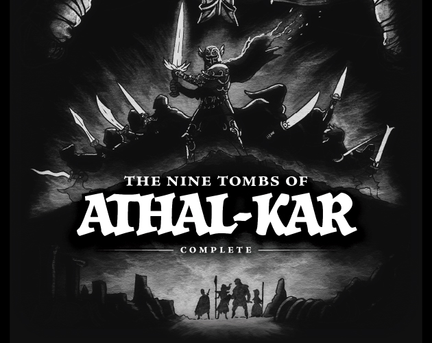 Cover image for The Nine Tombs of Athal-Kar: Complete