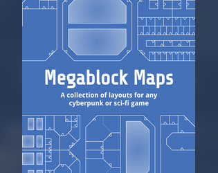 Megablock Maps   - A collection of floorplans for cyberpunk and sci-fi rpgs 