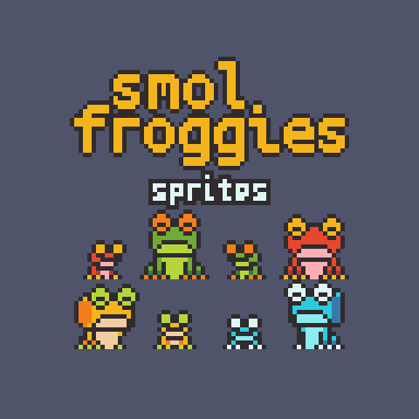 Smol Froggie Sprites Pack