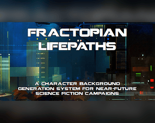 Fractopian Lifepaths  