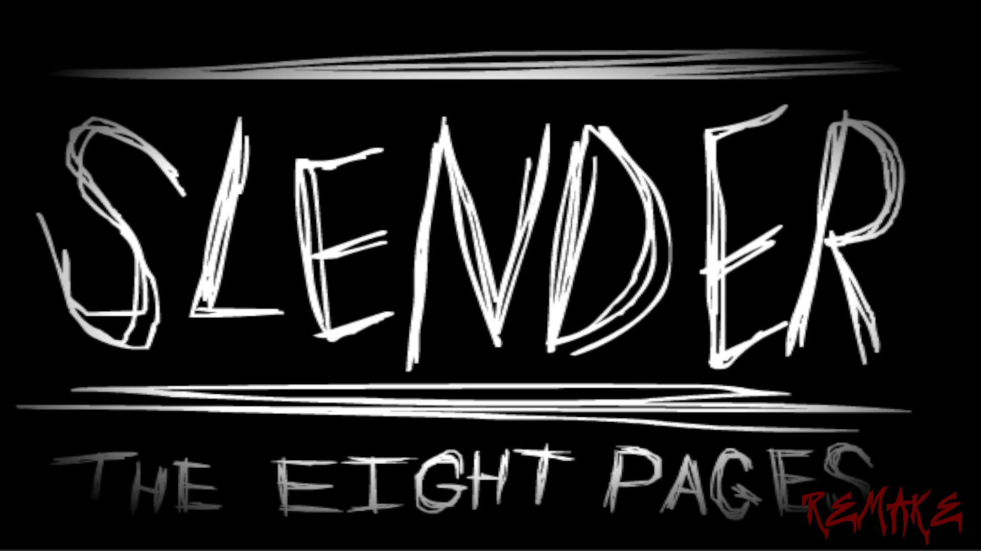 Slender Man: 8 Pages REMAKE