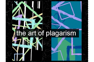Cover image for the art of plagiarism