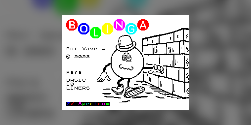 Cover image for Bolinga (ZX Spectrum) by Xave
