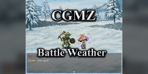 Cover image for [CGMZ] Battle Weather for RPG Maker MZ