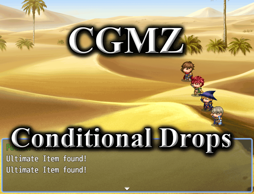 cgmz-conditional-drops-for-rpg-maker-mz-by-casper-gaming