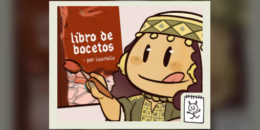 Cover image for La mala del cuento: Libro de bocetos