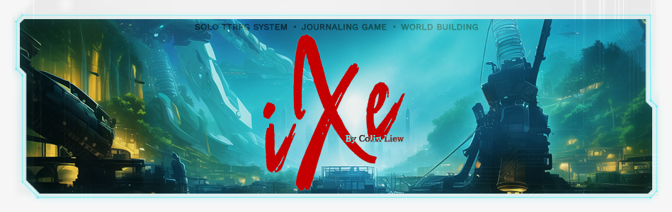 iXe: Solo Journal for a Digital TTRPG