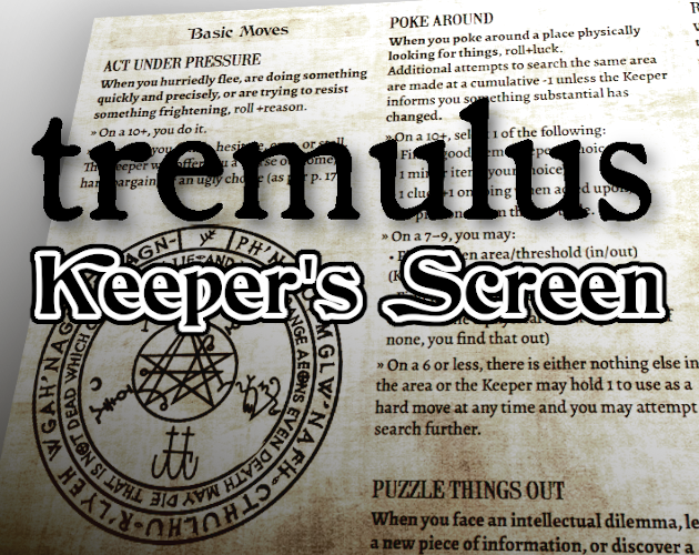 tremulus Keeper's Screen by TaTooKa