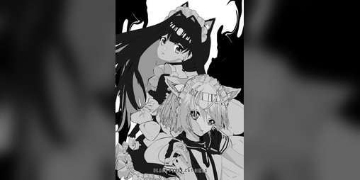 Cover image for Black Paper Cat Girls- ACID PLAT
