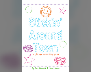 Stickin' Around Town!   - A town-building sticker collecting game! 