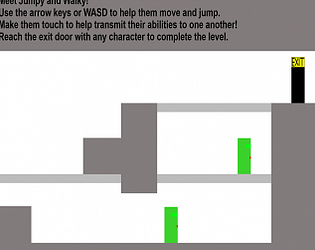 The Adventures of Jumpy, Walky, Shooty, and Crouchy